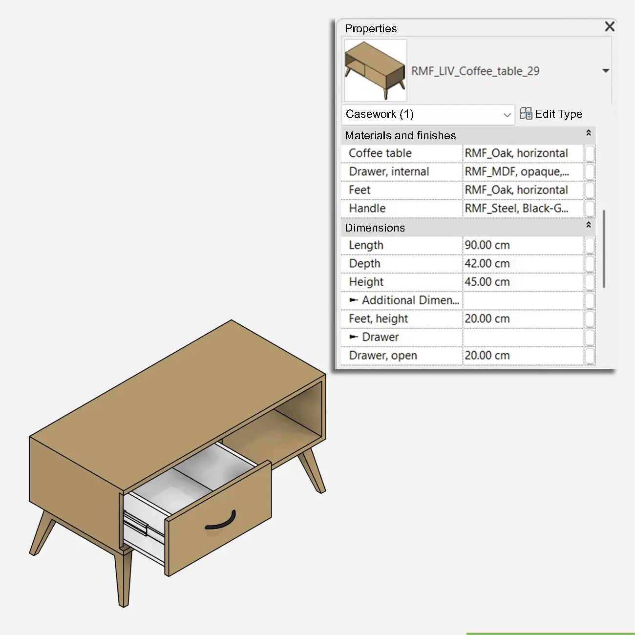 Sample 🎁 Coffee Table 01