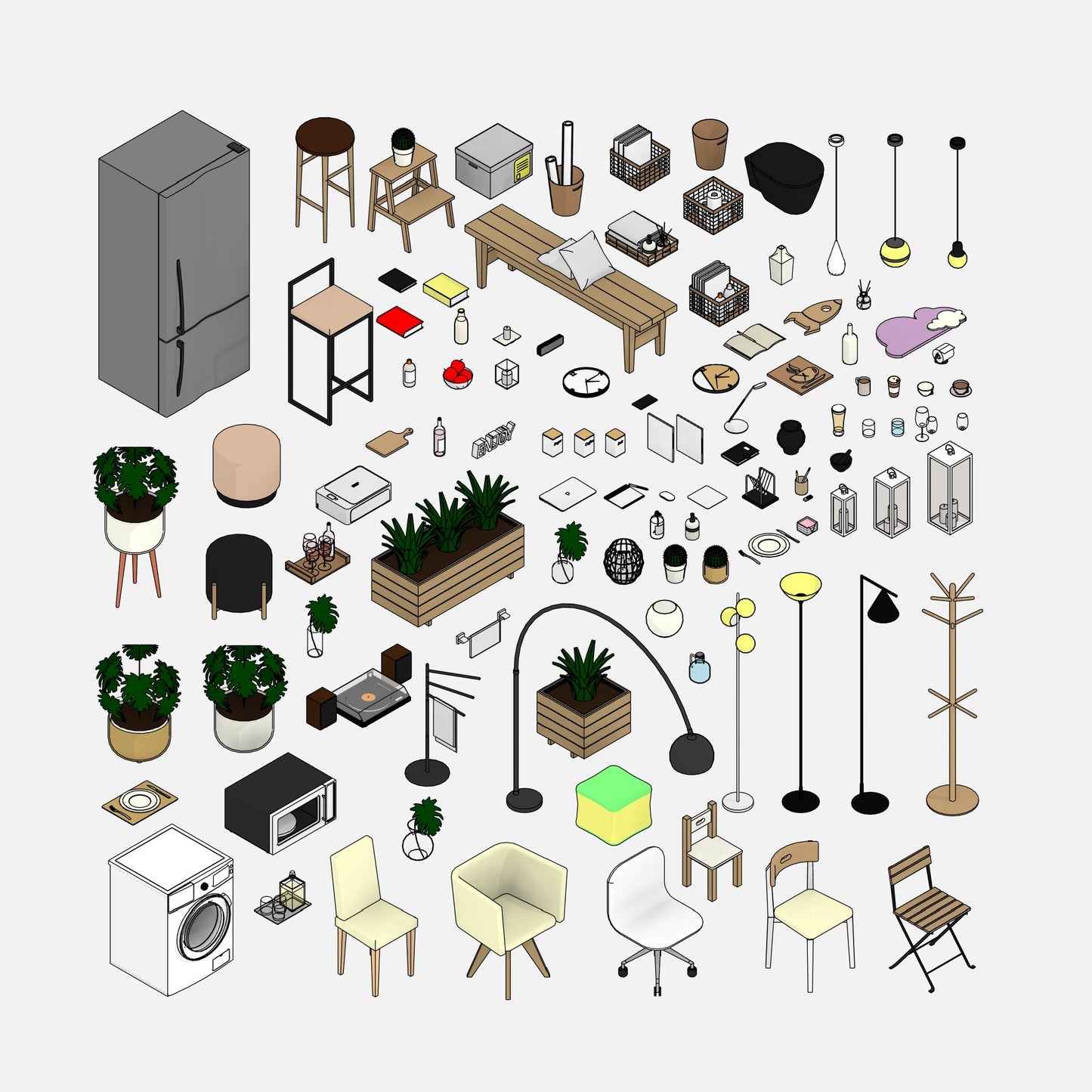 Indoor Furniture - Pack05