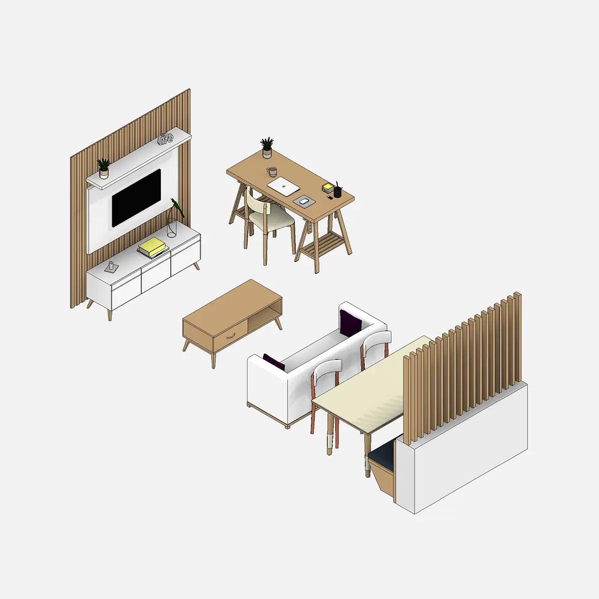 Indoor Furniture - Pack02
