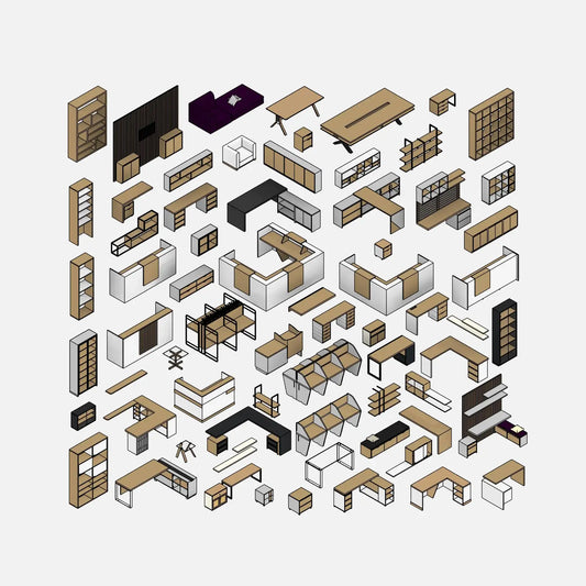 Office Furniture - Pack02