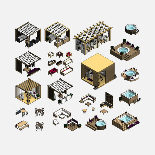 Outdoor Furniture - Pack01