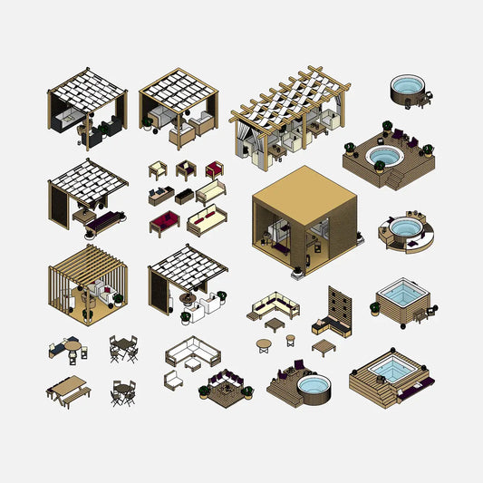 Outdoor Furniture - Pack01