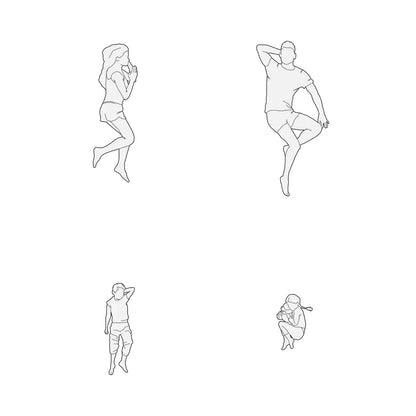 Revit Detail Items Families — Adult and Child Figures by Factory268
