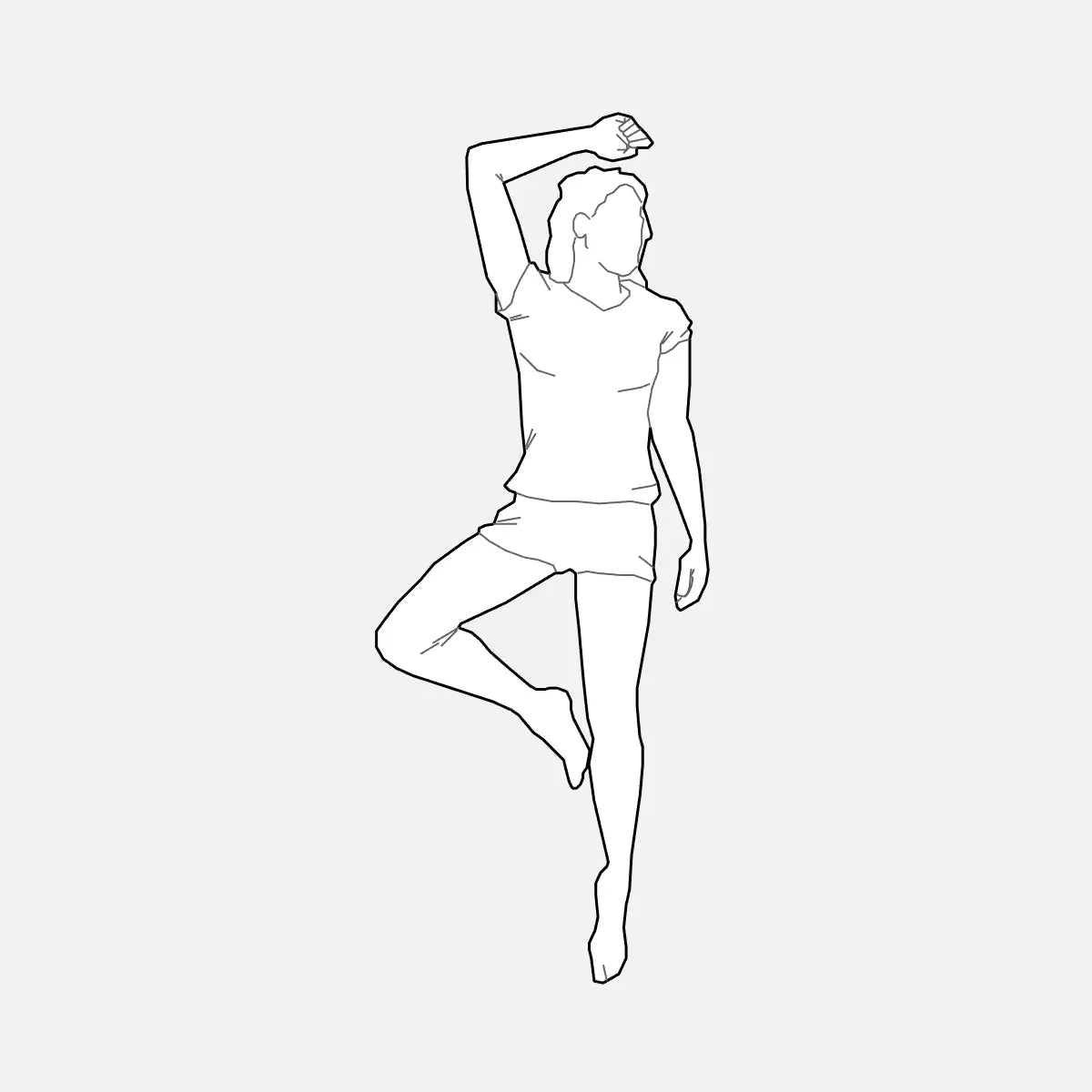 Revit Detail Family — Female Figure by Factory268