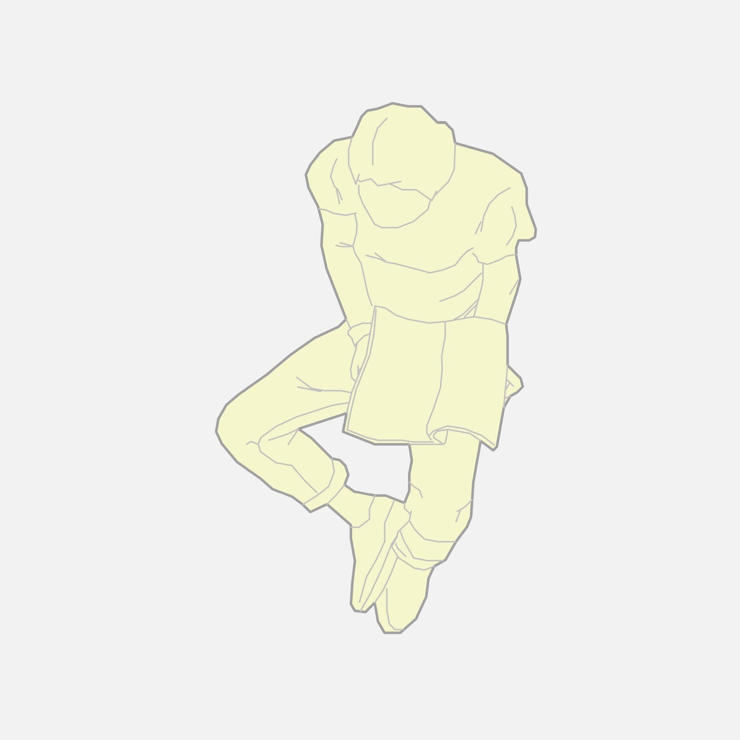Professional Revit Family, 2D Detail Element with Yellow Masking Region - by Factory268