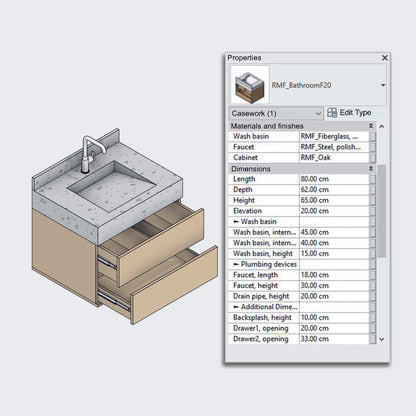 Bathroom Vanities - Pack02