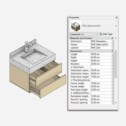 Bathroom Vanities - Pack02