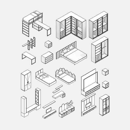 Bedroom Furniture - Pack01