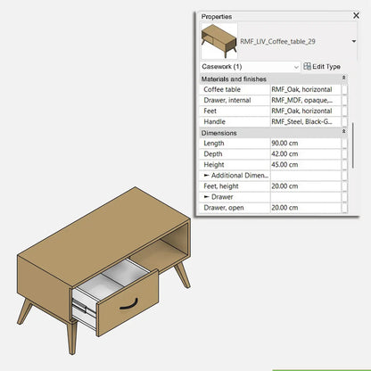 Sample 🎁 Coffee Table 01