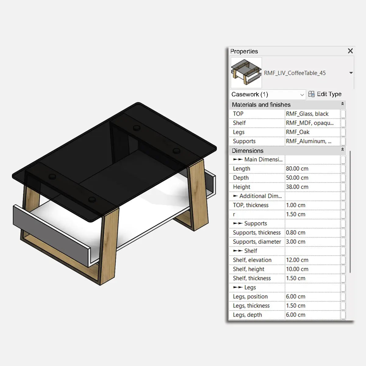 Coffee Tables Collection - Pack01