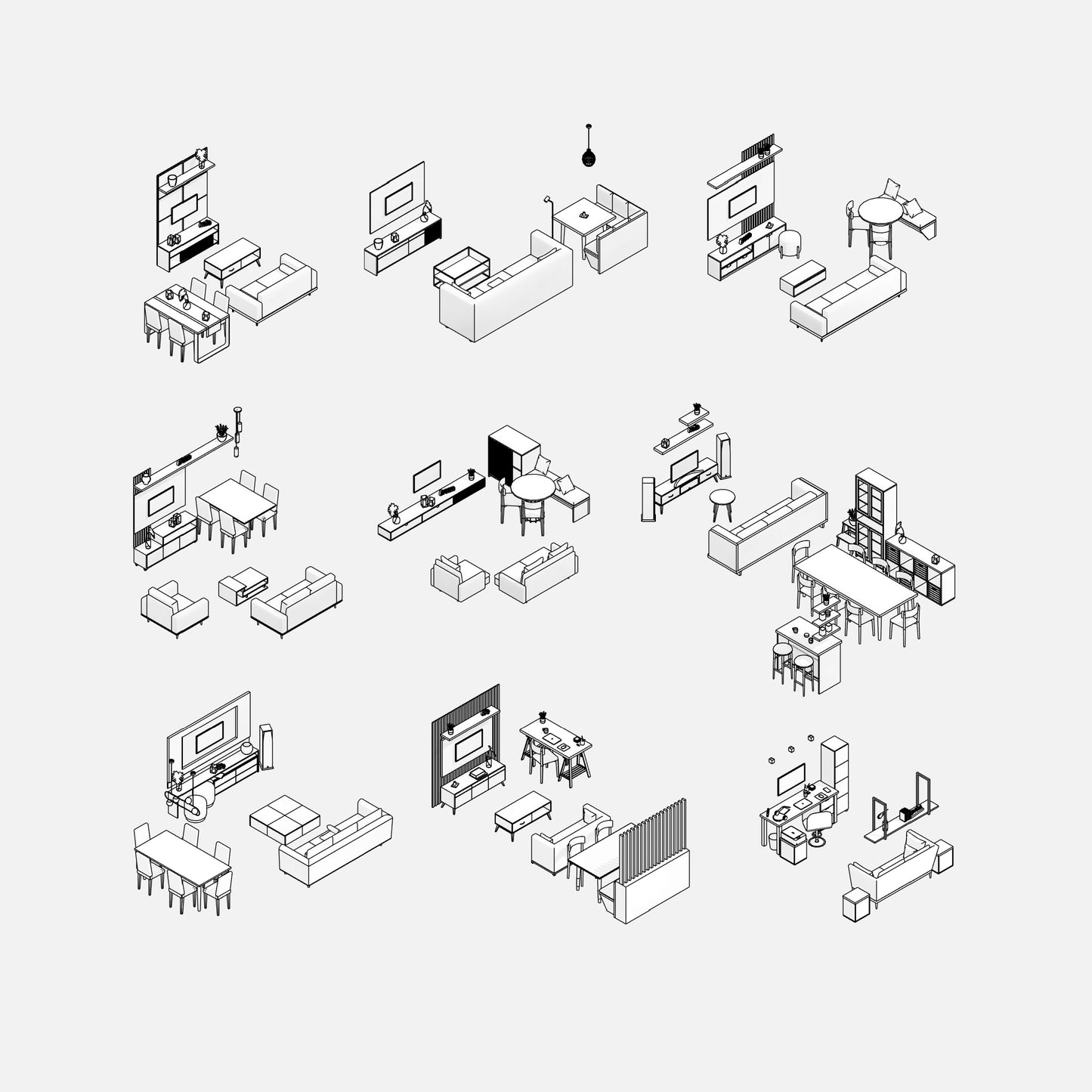 Indoor Furniture - Pack02