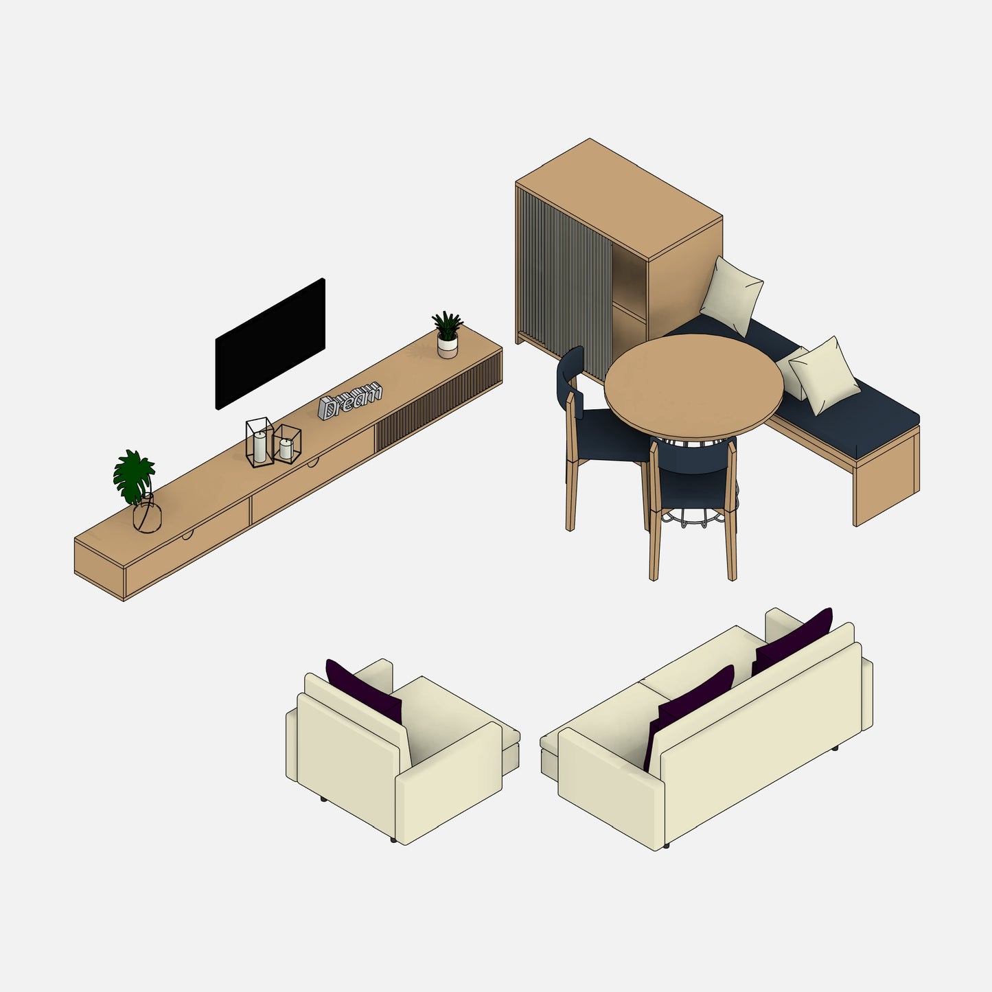 Indoor Furniture - Pack02