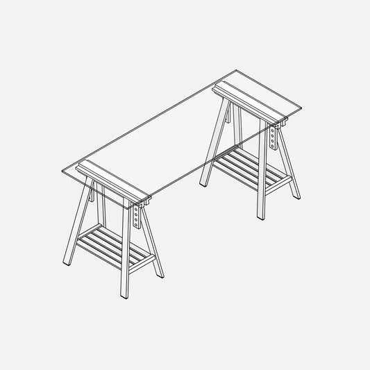 Muestra 🎁 Escritorio de oficina en casa 01