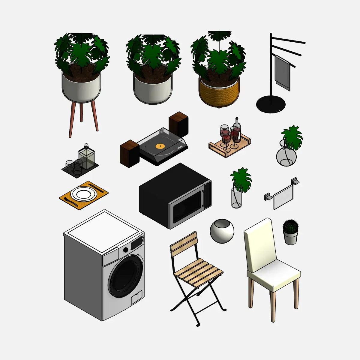 Indoor Accessories - Pack01