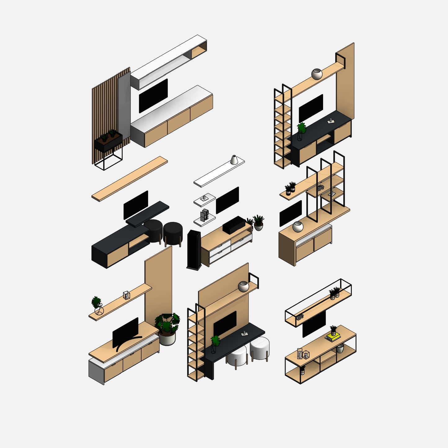 Indoor Furniture - Pack03
