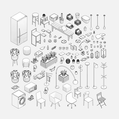 Indoor Furniture - Pack05