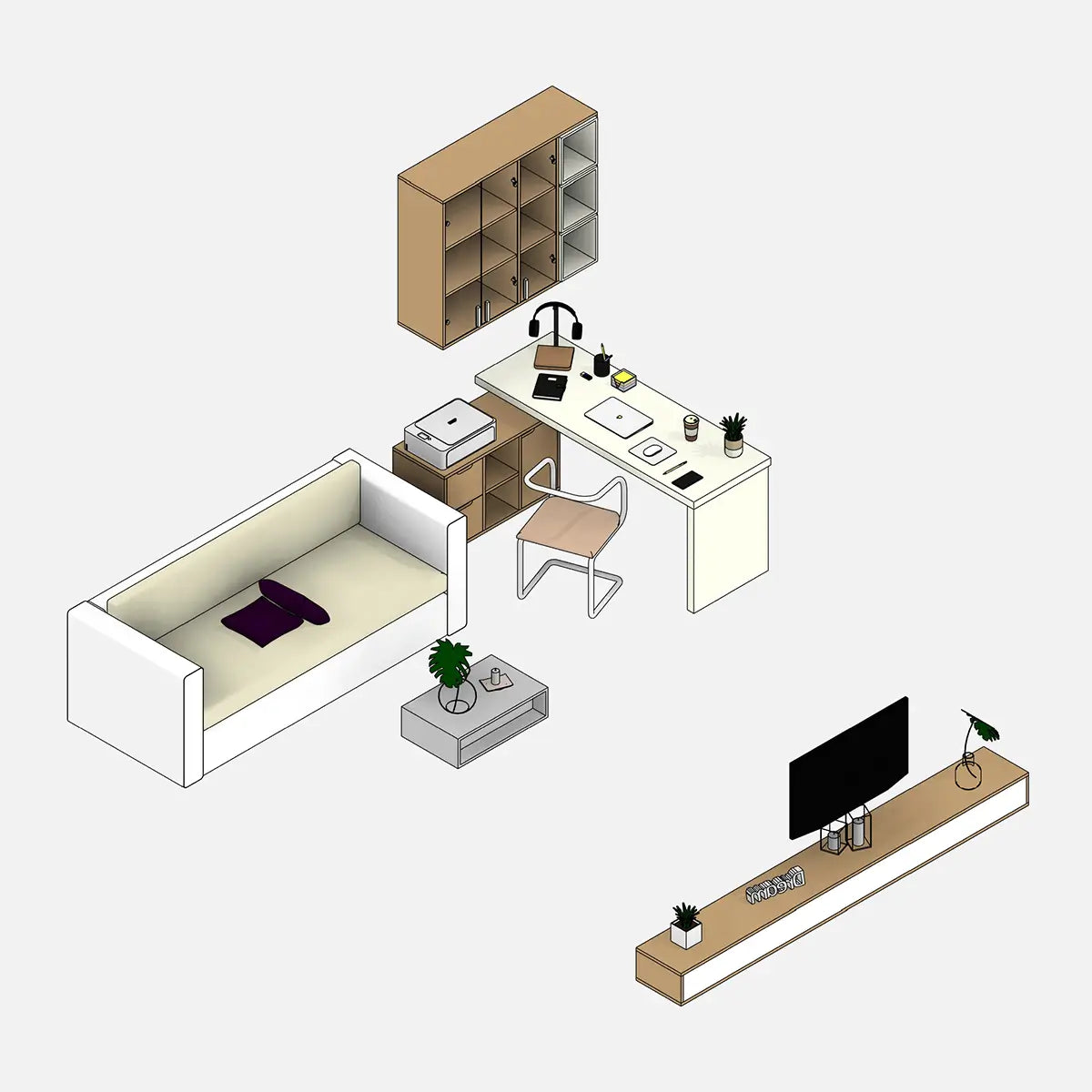 Indoor Furniture - Pack01
