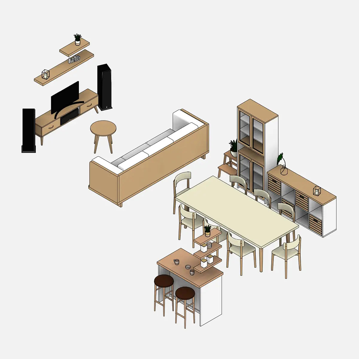 Indoor Furniture - Pack02