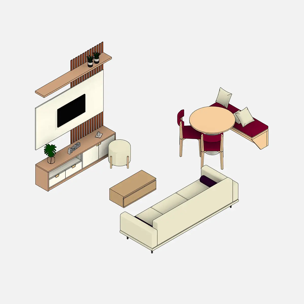 Indoor Furniture - Pack02