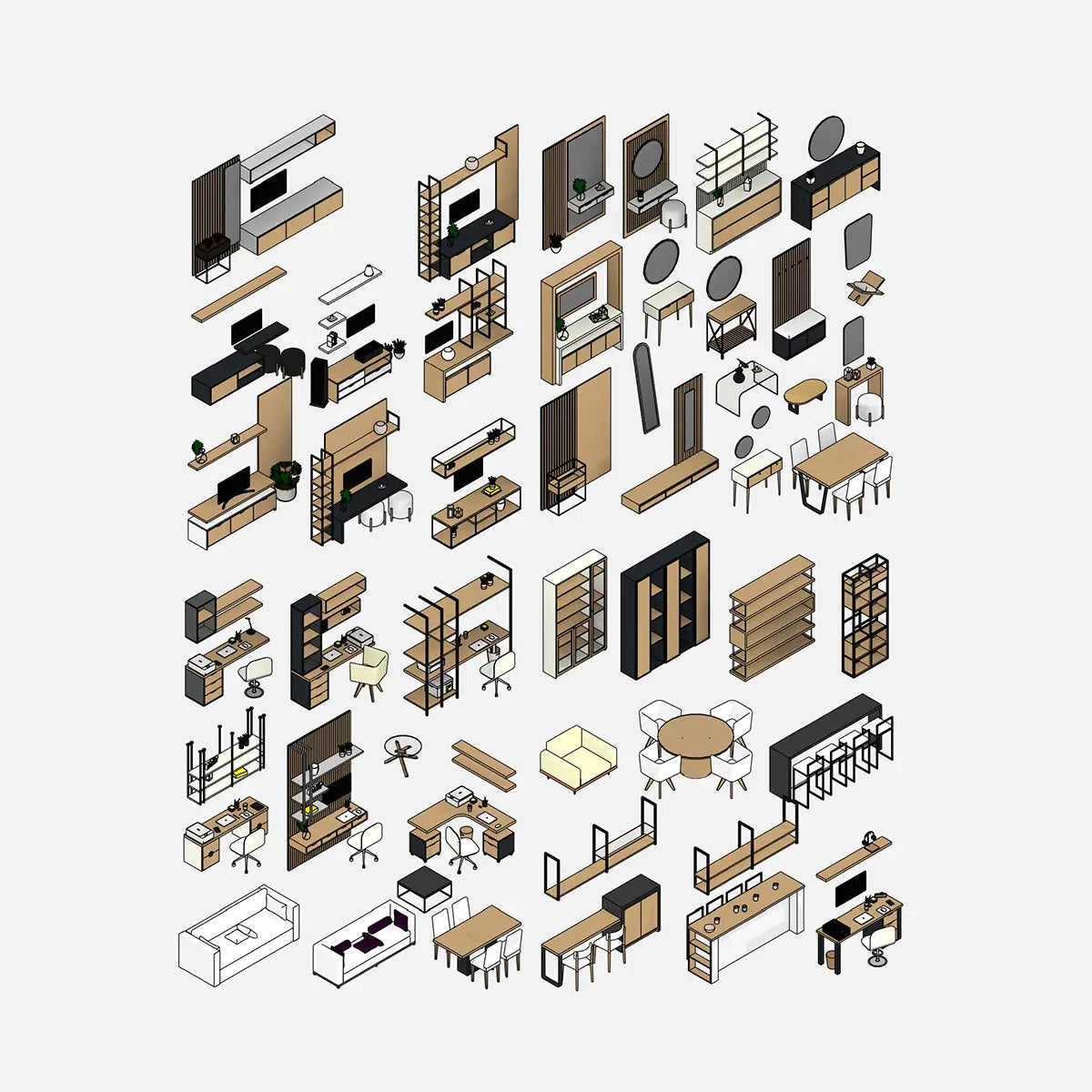 Indoor Furniture - Pack03