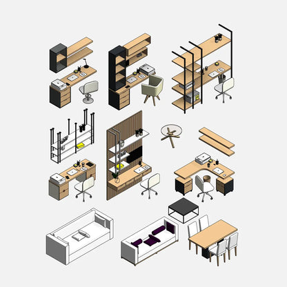 Indoor Furniture - Pack03