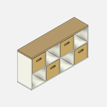 Muestra 🎁 Gabinete para utensilios de cocina