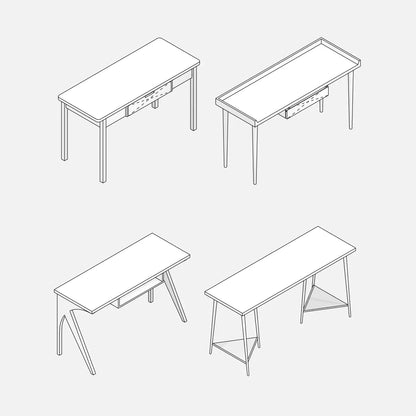 Minimalist Desks Collection - Pack01