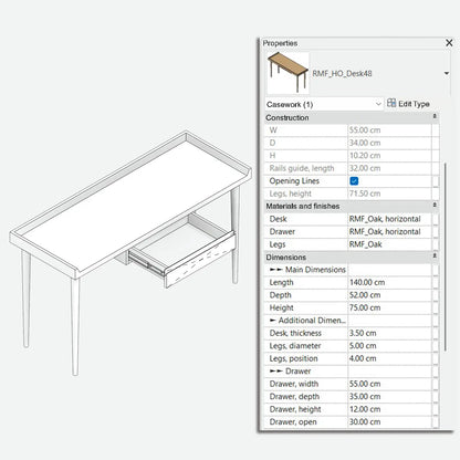 Minimalist Desks Collection - Pack01