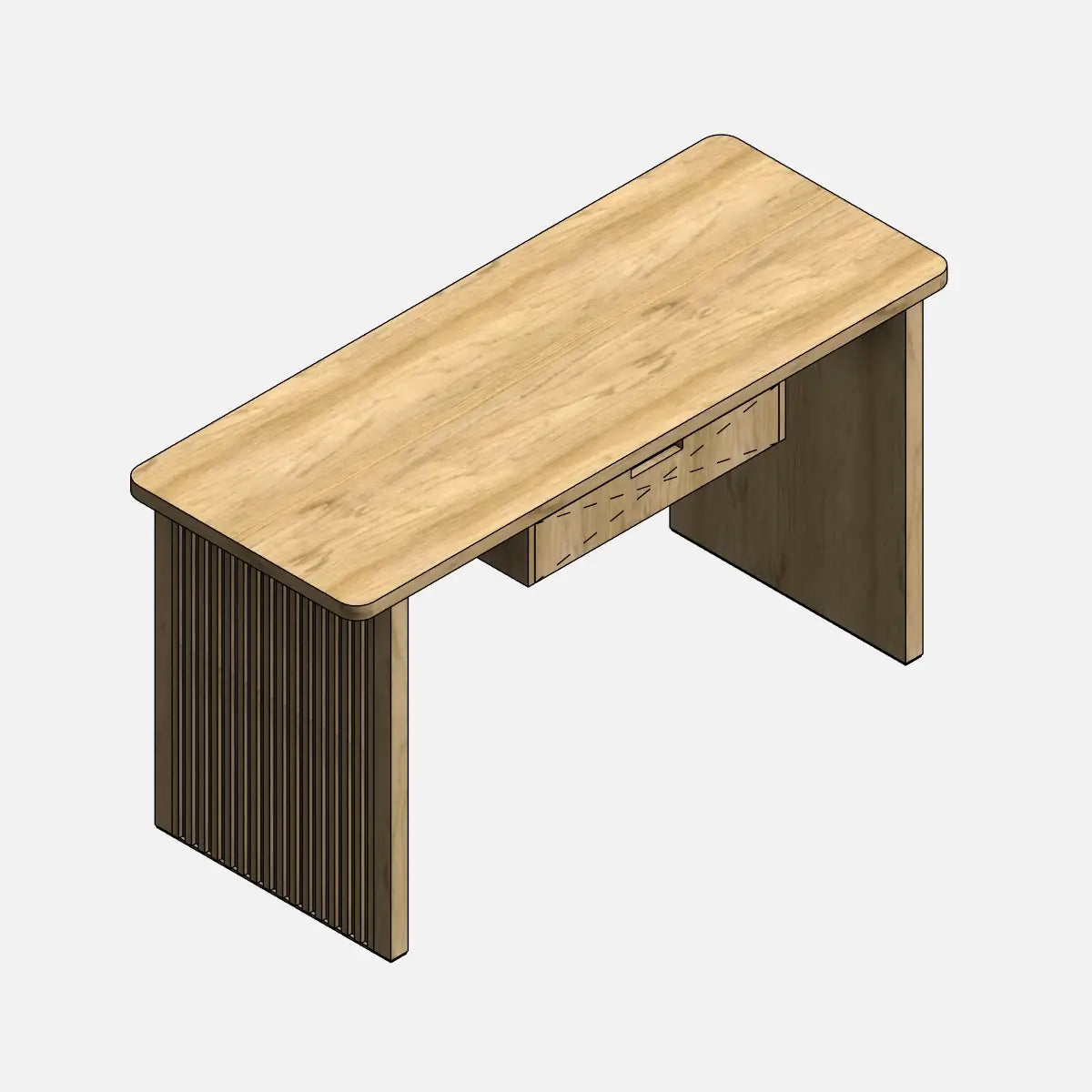 Home Office Desk 02 — Free Revit Family