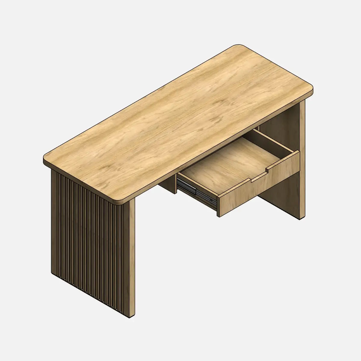 Home Office Desk 02 — Free Revit Family