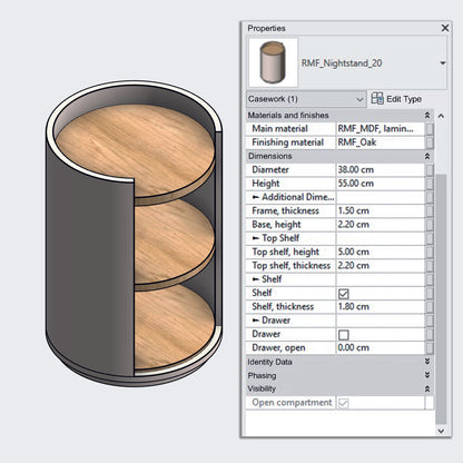 Nightstands Collection - Pack01
