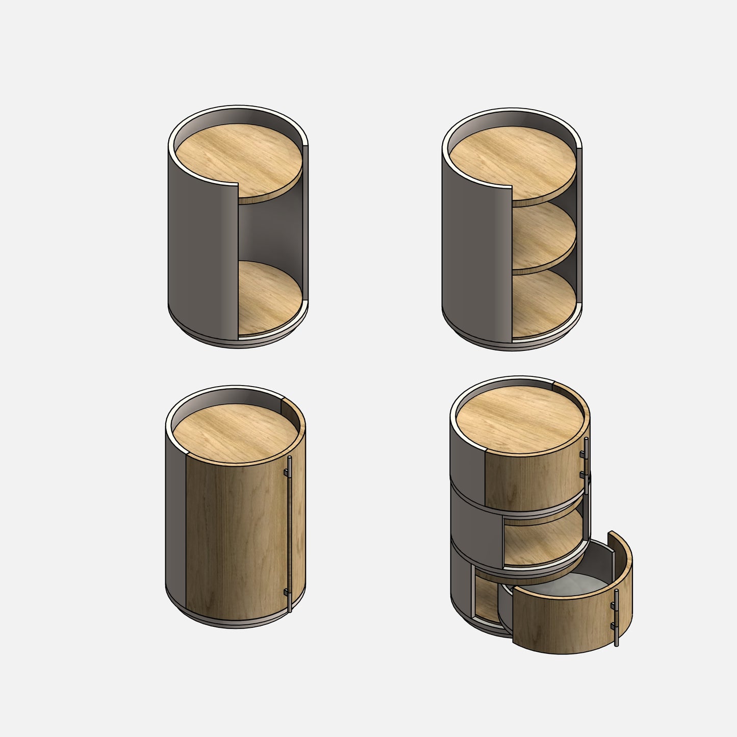 Nightstands Collection - Pack01