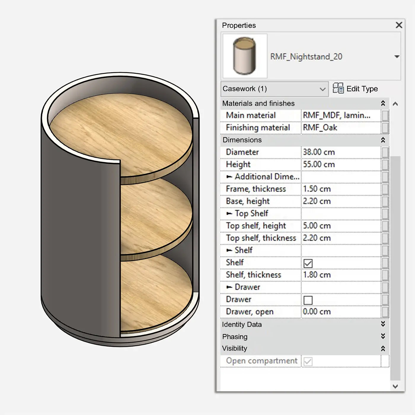 Nightstands Collection - Pack01