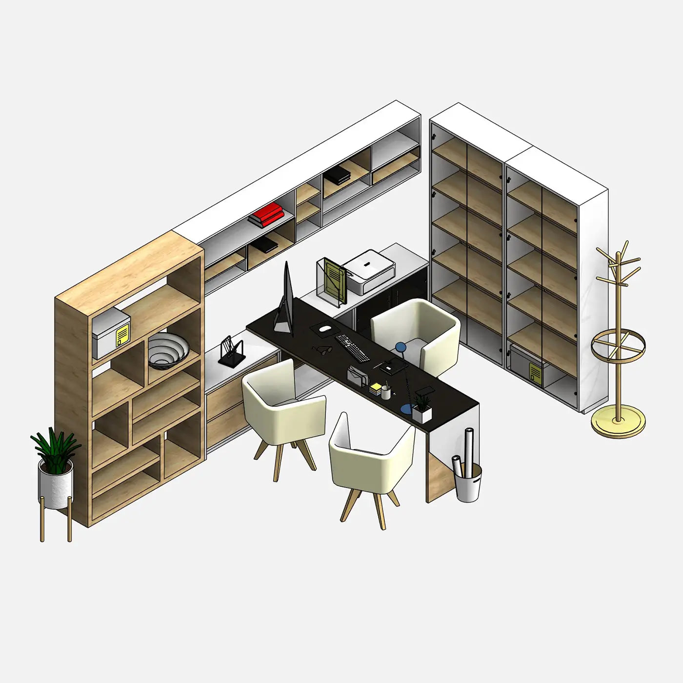 Office Furniture - Pack02
