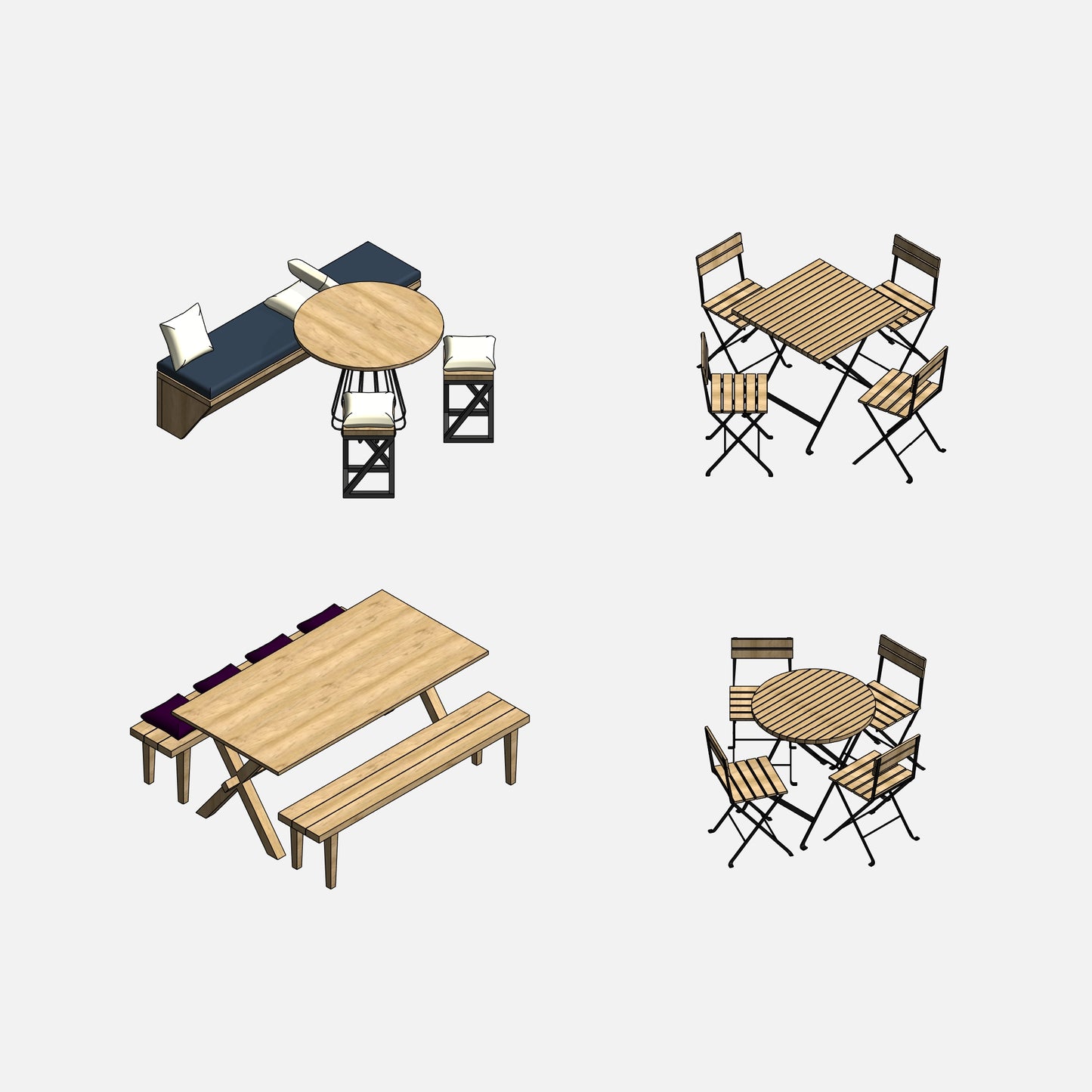 Outdoor Furniture - Pack01