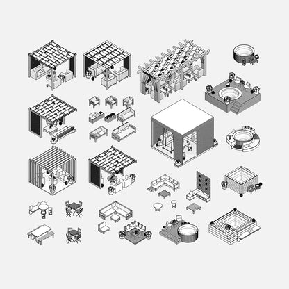 Outdoor Furniture - Pack01